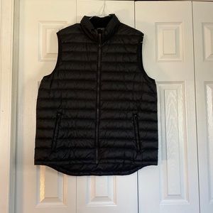 Black champion vest size large